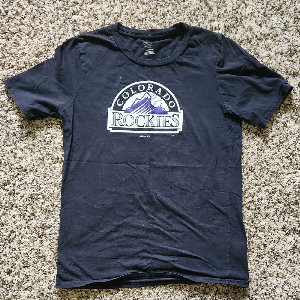 Genuine Merchandise Colorado Rockies Kids Tee - Dark Blue
